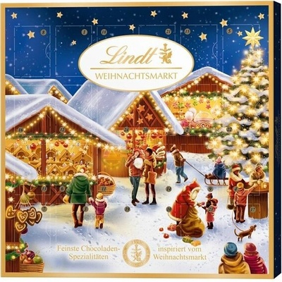 Lindt Adventný kalendár Xmas Market 115g