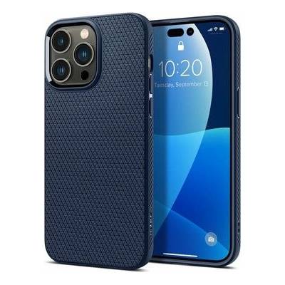 Pouzdro Spigen Liquid Air Navy iPhone 14 Pro Max modré