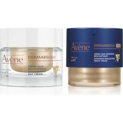 Avène DermAbsolu Avène DermAbsolu Redensifying Day Cream remodelačný denný krém proti vráskam 50 ml + Avène DermAbsolu Intensive Resculpting Night Cream intenzívny nočný krém 40 ml