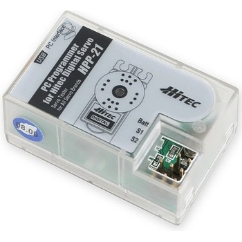 Hitec HPP-21 Tester a programátor digitálních serv s PC rozhraním mini-USB