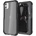 Ghostek Cloak 4 Case - хибриден удароустойчив кейс за iPhone 11 (прозрачен-черен)