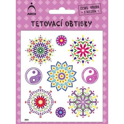 Arch Tetovací obtisky Mandaly 02