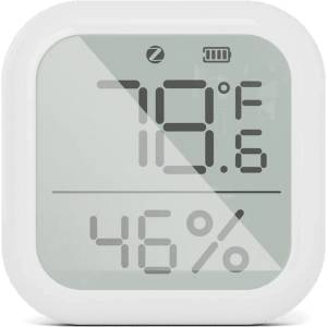MOES Zigbee Смарт сензор за Температура и Влажност MOES ZSS-KB (ZSS-KB-TH-LF-C-MS-WH)