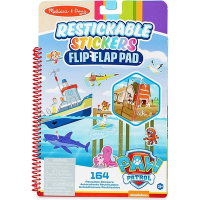 Melissa & Doug Samolepková kniha TLAPKOVÁ PATROLA Dobrodružství