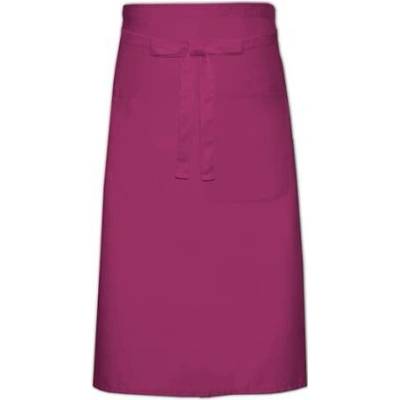 Link Kitchen Wear Kuchařská zástěra s kapsou X1000T Bordeaux 70x120cm