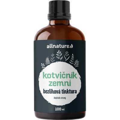 Allnature Kotvičník bezlihová tinktura 100 ml