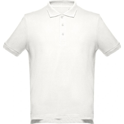 Adam II Polo tričko krátky rukáv pastelovo biela