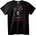 NOONEBRAND Тениска Религиозна Коледа - M, Black