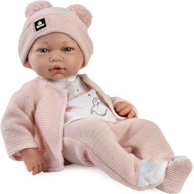 Guča 894 NEW BORN - реалистична кукла бебе с меко текстилно тяло - 36 см