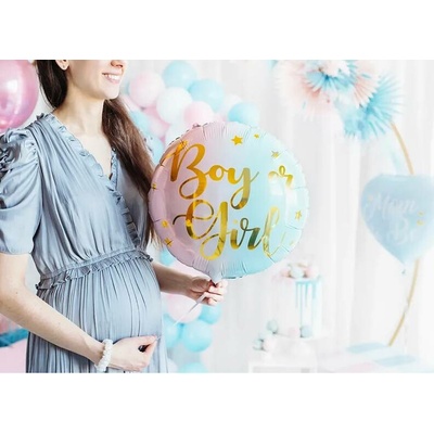 Fóliový balónek 35 cm barevný Boy or Girl