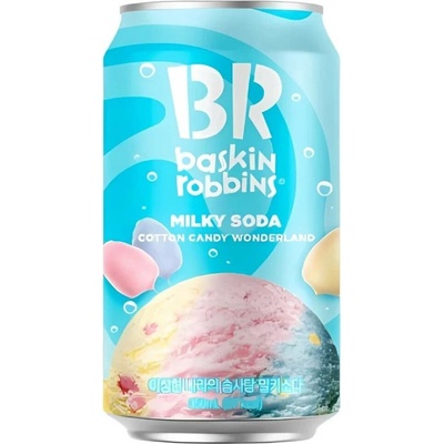 Baskin Robins Cotton Candy Sparkling Drink 350 ml