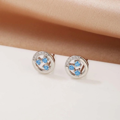 Jan Kos jewellery stříbrné náušnice MHT-2527/SM00
