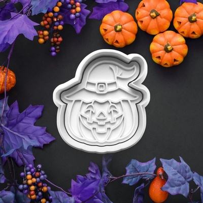 Halloween - Vykrajovátko s pečiatkou