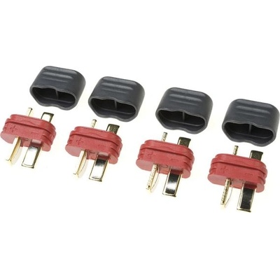 Revtec Позлатен конектор Deans с капак устройство (4)