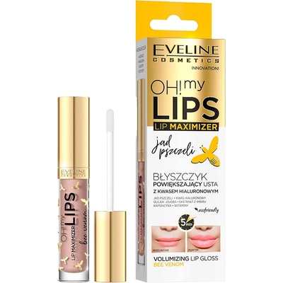 Eveline Cosmetics OH! my LIPS Lip Maximizer lesk na rty pro větší objem s včelím jedem 4,5 ml – Zboží Dáma