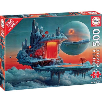 Educa Пъзел Educa от 500 части - Планета от огън и лед (EDU20236)