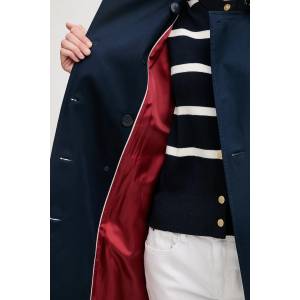 Tommy Hilfiger шлифер дамски от памук (WW0WW48873) - answear - 410,53 лв