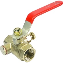 Klum, Kohout kulový kovaný, s odvodněním, voda, FxF, 3/4", PR12C