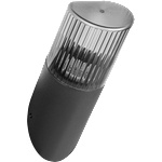 ADVITI ad-op-6579be27pp - peonia Фасадно осветително тяло, e27, макс. 15w, ip54, наклонен, черен (ad-op-6579be27pp)