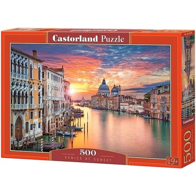 Castorland Benátky a západ slunce 500 dílků