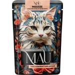 Dolina Noteci Mau Mus - сьомга с скариди и магданоз за кастрирани котки, 85 г