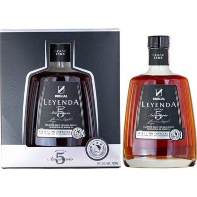 Brugal Leyenda Edición 5 Aniversario 38 % 0,7 l (holá láhev)