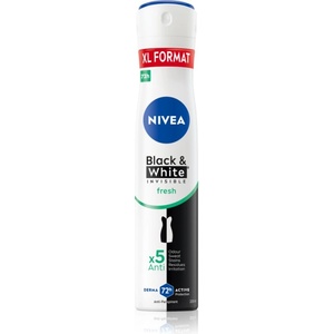 Nivea Black & White Invisible Fresh антиперспирант-спрей за жени 200ml