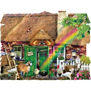 SunsOut - Puzzle Schory - Irish Cottage - 1 000 piese