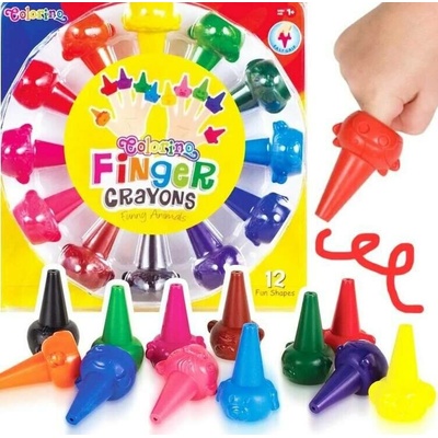 Patio Colorino voskovky na prsty - Funny Animals 160039