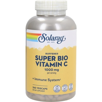 SOLARAY Супер био витамин С - 360 вег. капсули