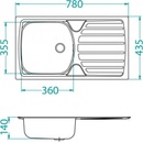 Alveus BASIC 170 DEKOR F