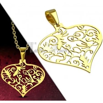 Image 1 of Talitha Дамско колие „Златно сърце