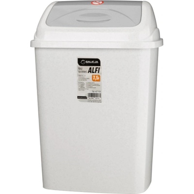 Galicja Odpadkový kôš ALFI 7,5 l mramorový sivý