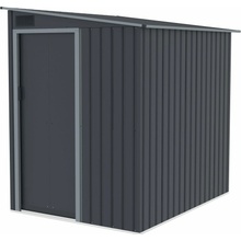 LANITPLAST WANDHAUS 56 plechový domček 139 x 182 cm, ANTRACIT
