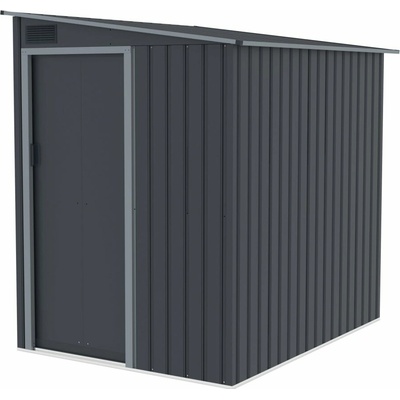 LANITPLAST WANDHAUS 56 plechový domček 139 x 182 cm, ANTRACIT
