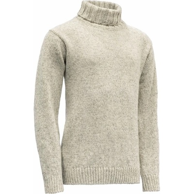 Devold Nansen Wool High Neck Grey Melange