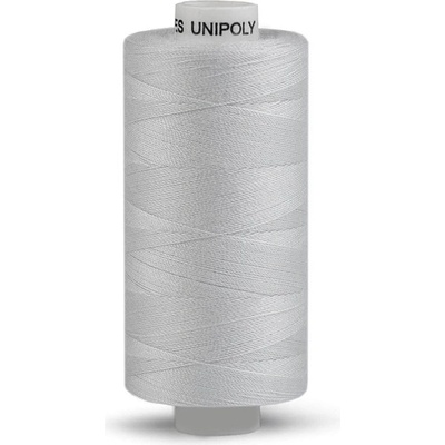 Polyesterové nitě Unipoly návin 500 m, střední, 850 Vaporous Gray
