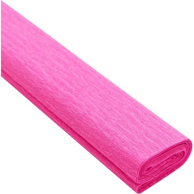 Krepový papier JUNIOR - tm. ružový 12