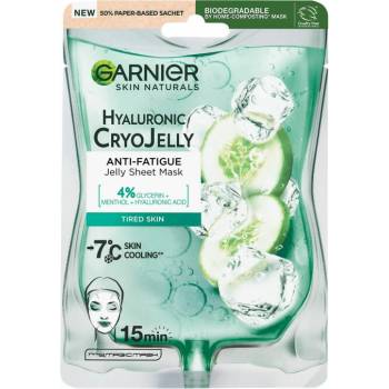 Garnier Skin Naturals Hyaluronic Cryo Jelly Eye Patches Грижа за очите 1pcs