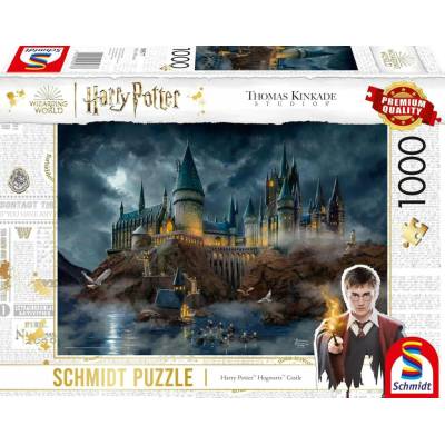 Schmidt Thomas Kinkade Harry Potter Hogwarts 1000 dílků