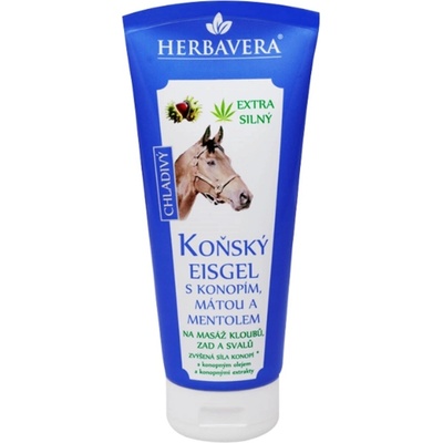 Herbavera konský eisgel máta a mentol tuba 200 ml
