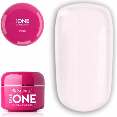 Silcare stavební gel růžový transparentní 50 ml