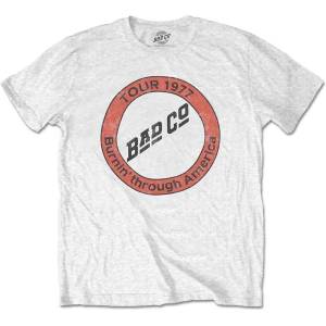 Bad Company Burnin' Through America White XL Риза (BADCOTS08MW04)