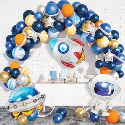 Cakesicq Balónková girlanda vesmír
