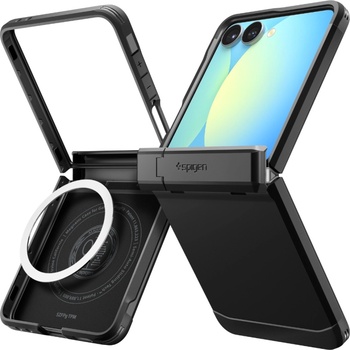 Spigen Гръб Spigen за Samsung Galaxy Z Flip 7, Tough Armor Pro, MagSafe, Черен