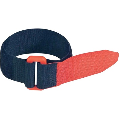 FASTECH® F101-25-240 pásek se suchým zipem s páskem háčková a flaušová část (d x š) 240 mm x 25 mm černá, červená 5 ks
