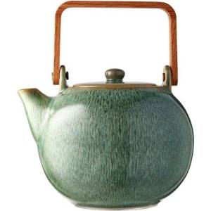 Bitz Зелен керамичен чайник с цедка 1, 2 l Gastro Green - Bitz (11250)