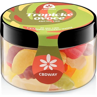 CBD WAY Tropická směs 250 mg 100 g