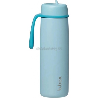 B.Box Nerezová termolahev s brčkem 690 ml lagoon