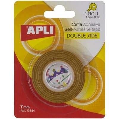Apli Lepiaca páska obojstranná 7 mm x 10 m priehľadná